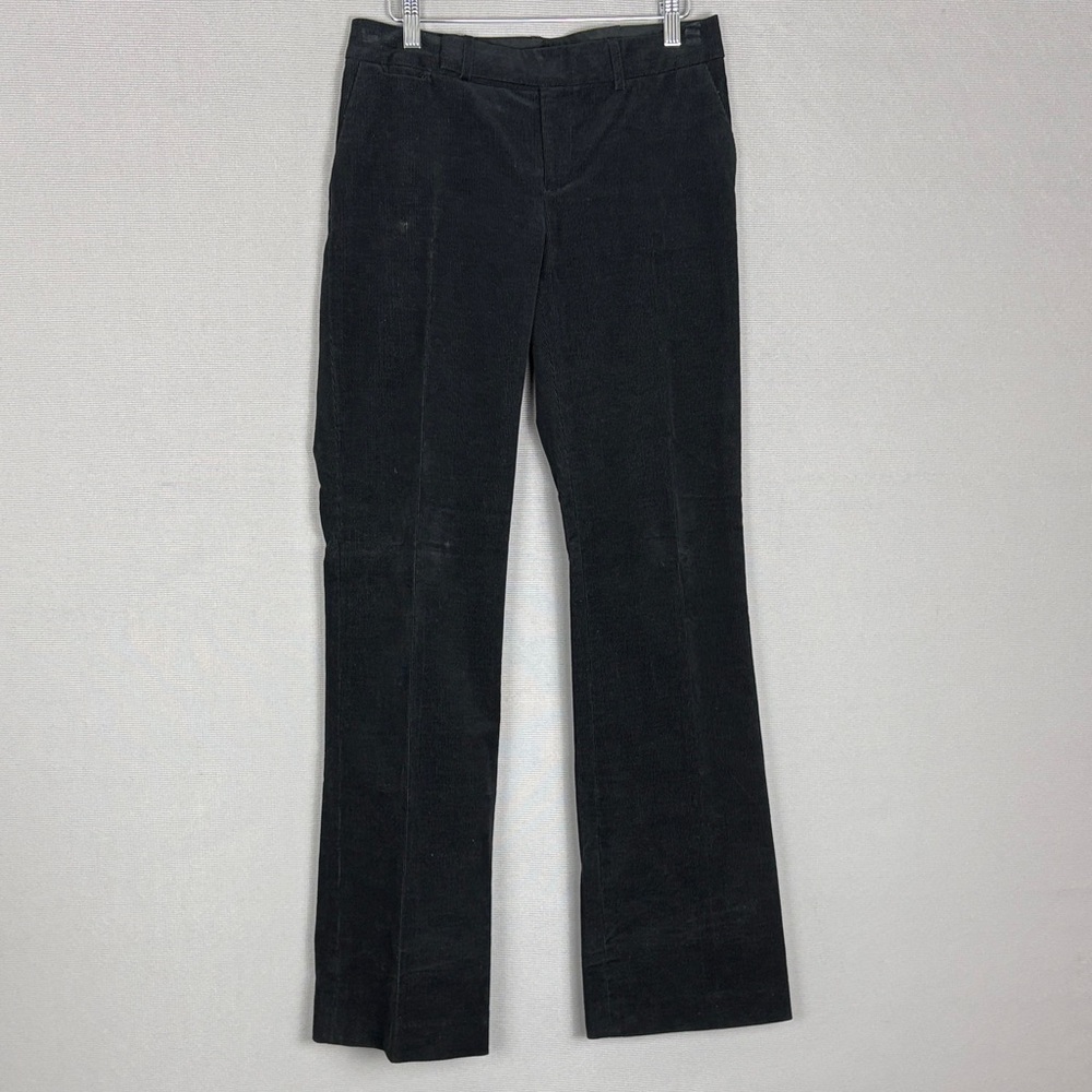 Club Monaco Women’s Black Corduroy Flared Leg Pants - Size 4
